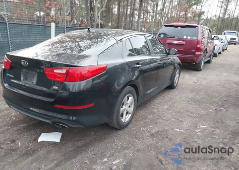 2015 Kia Optima Lx z USA, uszkodzony, nr VIN 5XXGM4A7XFG423410